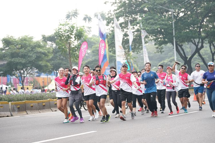 Race photo from Smartfren Run 2024 Vibes