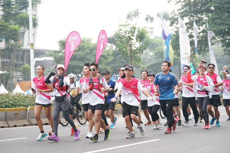 Race photo from Smartfren Run 2024 Vibes