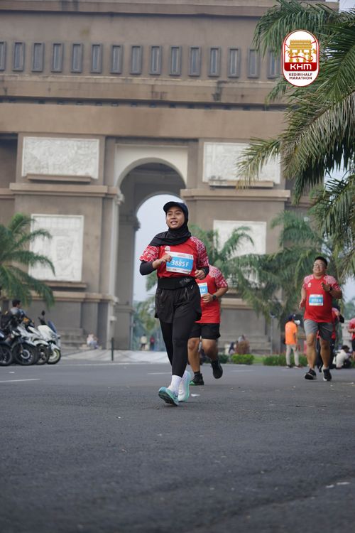 Race photo from Kediri Half Marathon 2025
