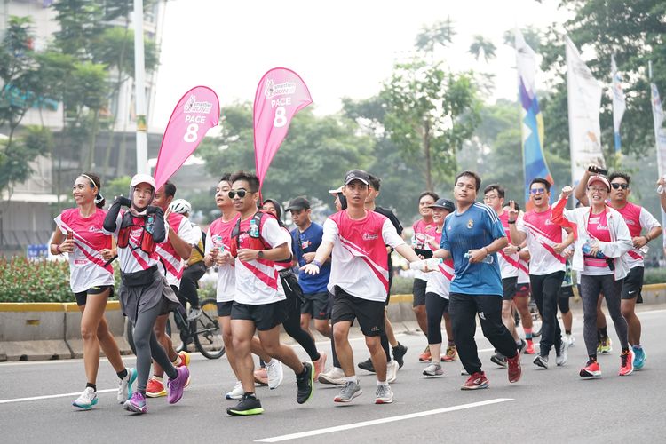 Race photo from Smartfren Run 2024 Vibes