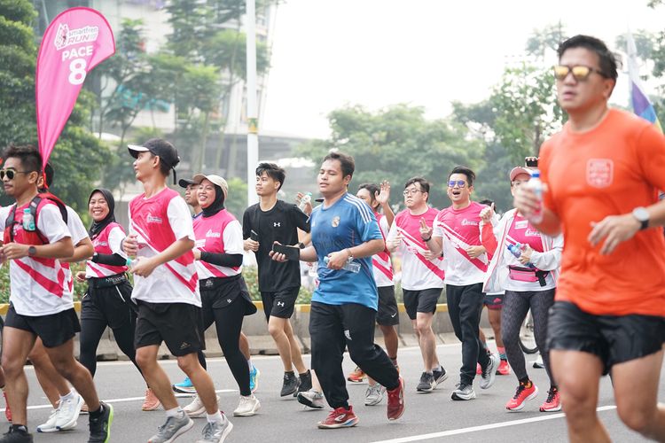 Race photo from Smartfren Run 2024 Vibes