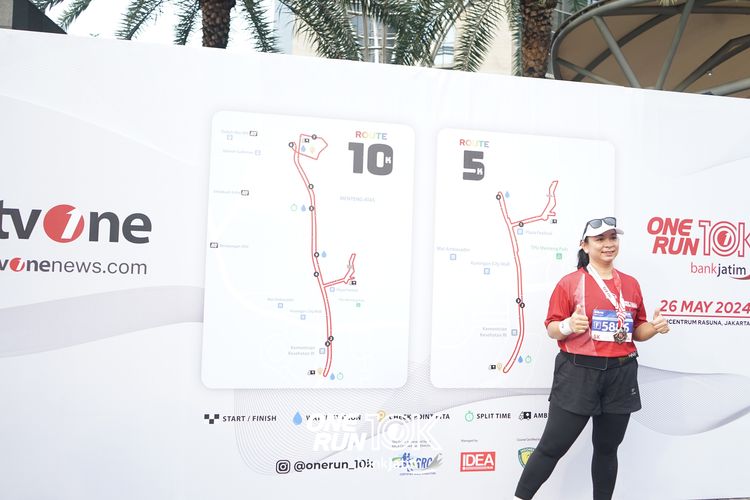 Race photo from ONE RUN 10 K