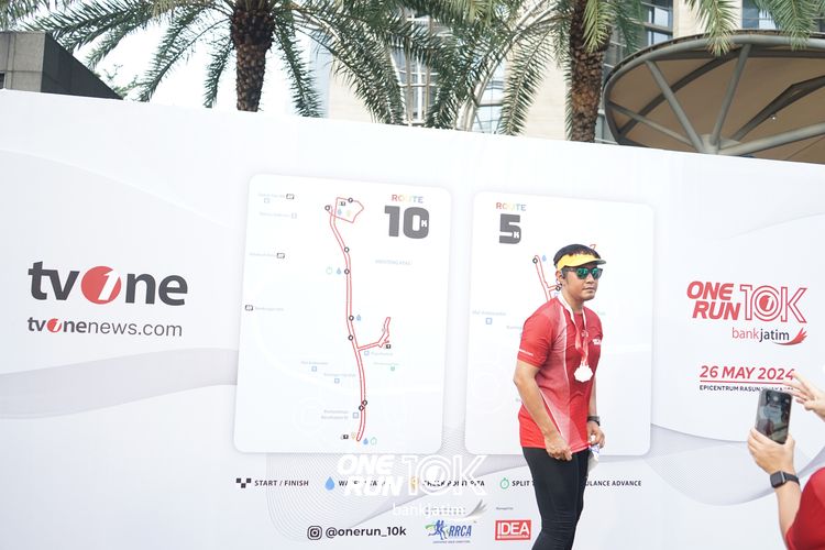 Race photo from ONE RUN 10 K
