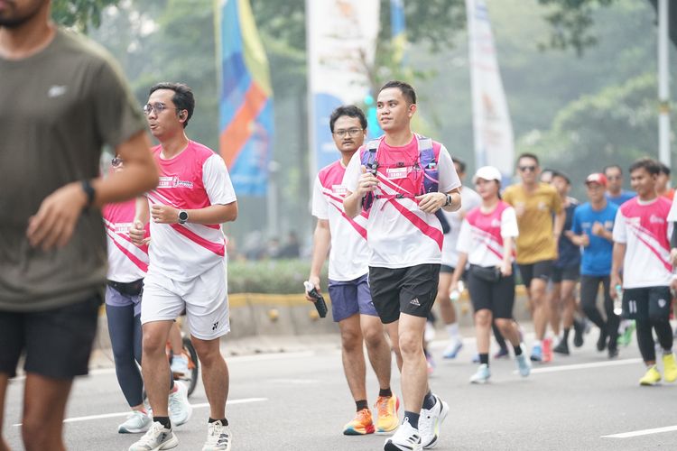 Race photo from Smartfren Run 2024 Vibes