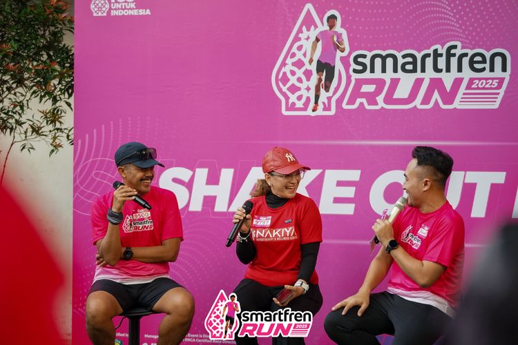 Race photo from Shakeout Run - Smartfren Run