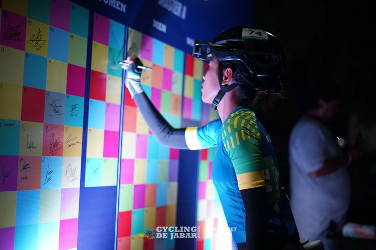 Race photo from Cycling de Jabar 2024