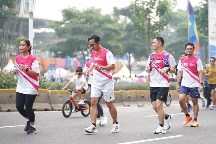 Race photo from Smartfren Run 2024 Vibes