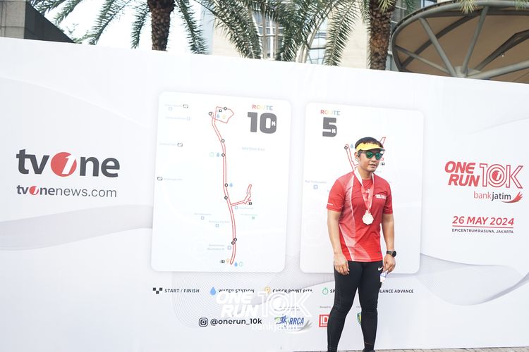 Race photo from ONE RUN 10 K