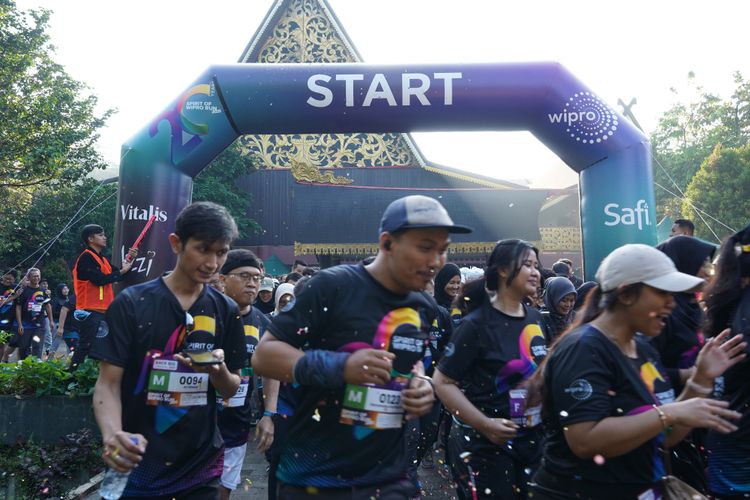 Race photo from WIPRO RUN 2025 - Vitalis Unza 20th Anniversary