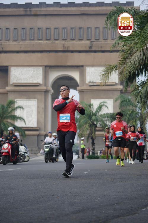 Race photo from Kediri Half Marathon 2025
