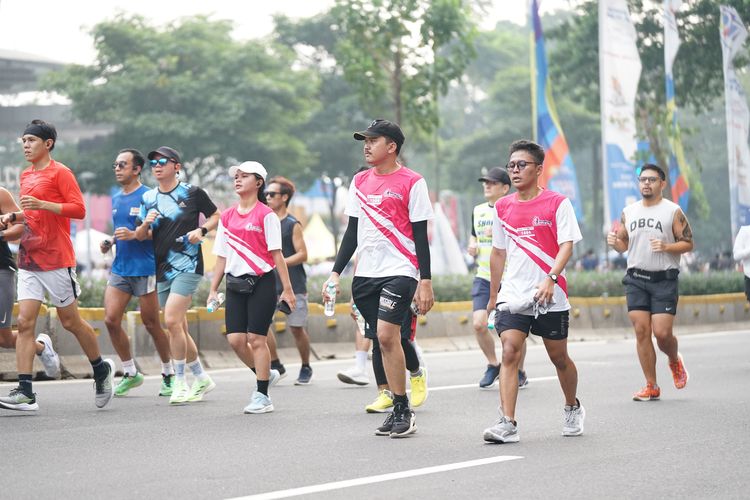 Race photo from Smartfren Run 2024 Vibes