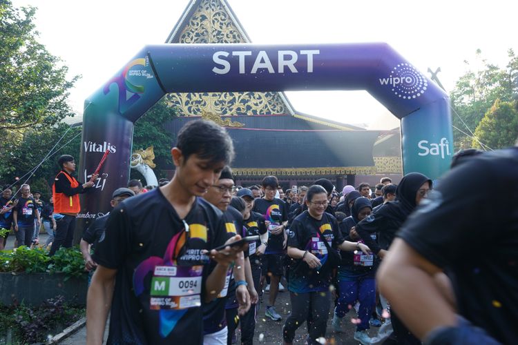 Race photo from WIPRO RUN 2025 - Vitalis Unza 20th Anniversary