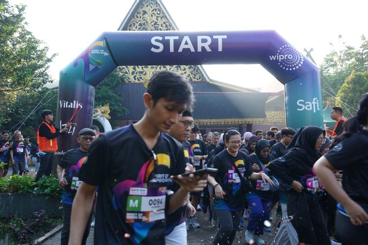 Race photo from WIPRO RUN 2025 - Vitalis Unza 20th Anniversary