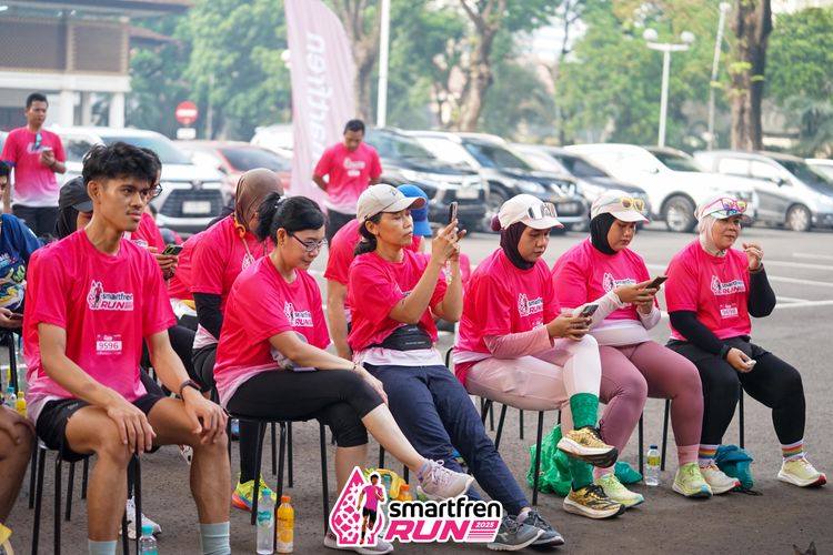 Race photo from Shakeout Run - Smartfren Run