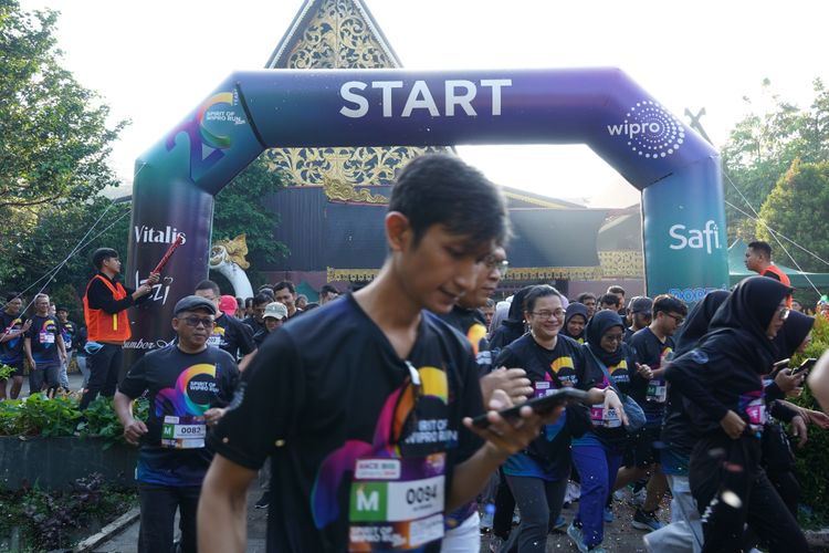 Race photo from WIPRO RUN 2025 - Vitalis Unza 20th Anniversary