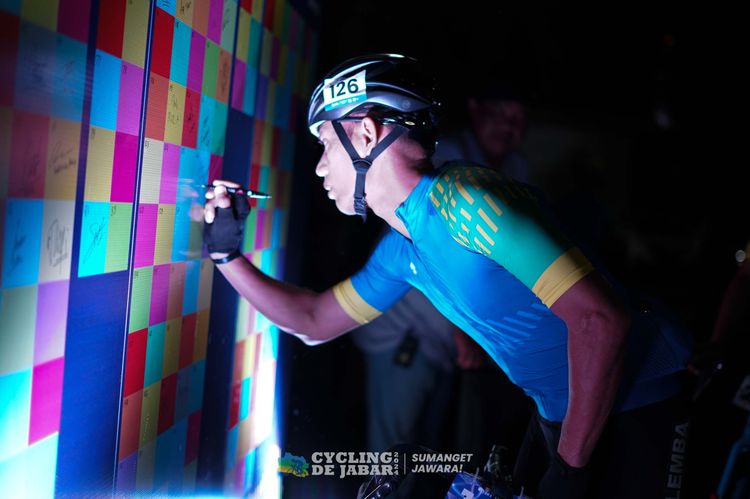 Race photo from Cycling de Jabar 2024