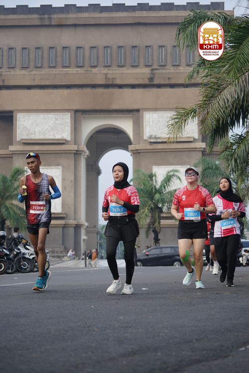 Race photo from Kediri Half Marathon 2025
