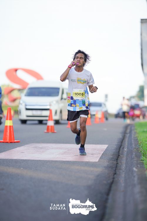 Race photo from Taman Budaya x BOGORUN 2025
