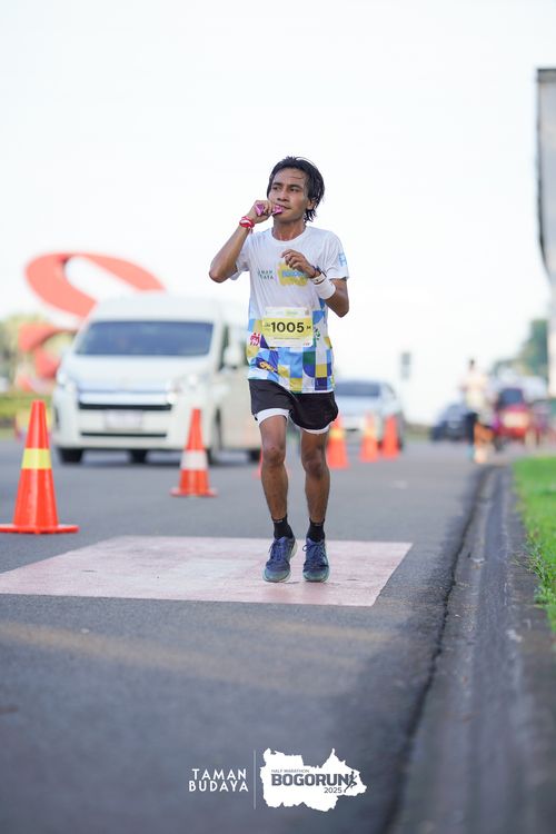 Race photo from Taman Budaya x BOGORUN 2025