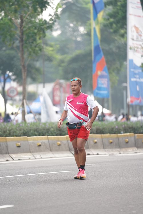 Race photo from Smartfren Run 2024 Vibes