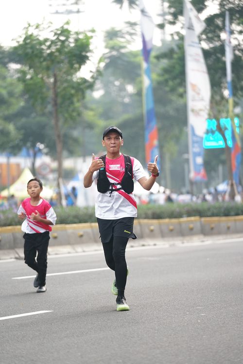 Race photo from Smartfren Run 2024 Vibes
