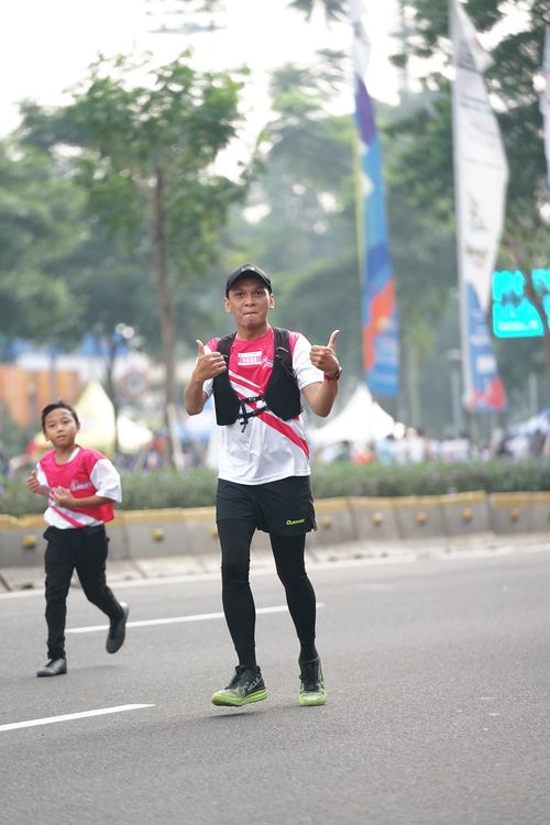 Race photo from Smartfren Run 2024 Vibes