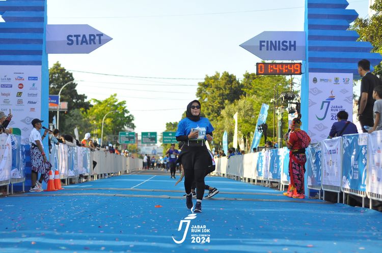 Race photo from Jabar Run 10K 2024