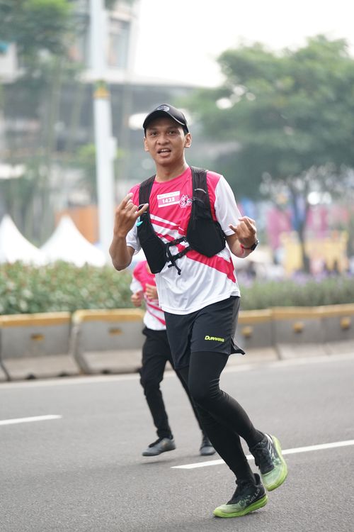 Race photo from Smartfren Run 2024 Vibes