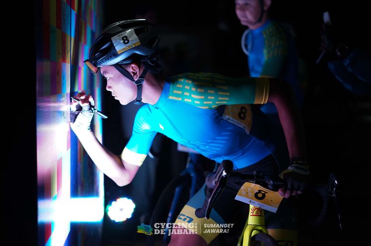 Race photo from Cycling de Jabar 2024