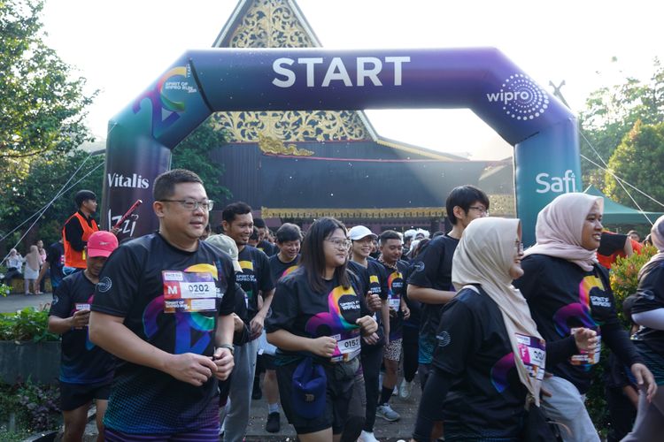 Race photo from WIPRO RUN 2025 - Vitalis Unza 20th Anniversary