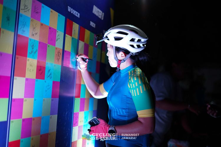 Race photo from Cycling de Jabar 2024