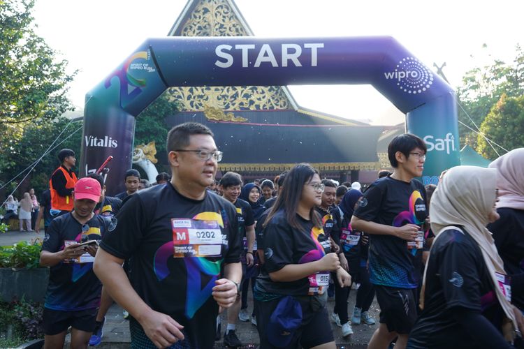 Race photo from WIPRO RUN 2025 - Vitalis Unza 20th Anniversary