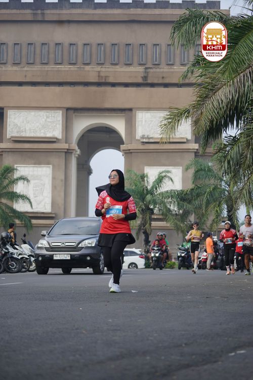 Race photo from Kediri Half Marathon 2025