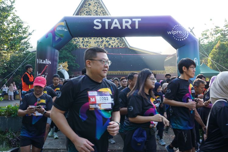 Race photo from WIPRO RUN 2025 - Vitalis Unza 20th Anniversary