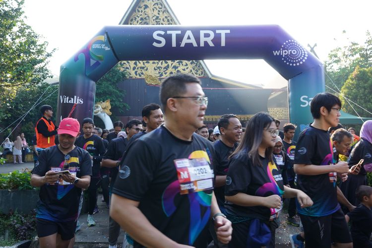 Race photo from WIPRO RUN 2025 - Vitalis Unza 20th Anniversary