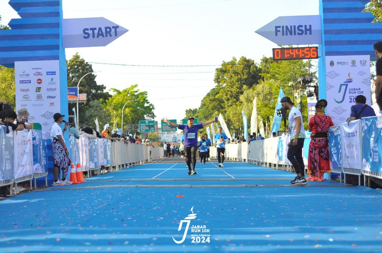 Race photo from Jabar Run 10K 2024