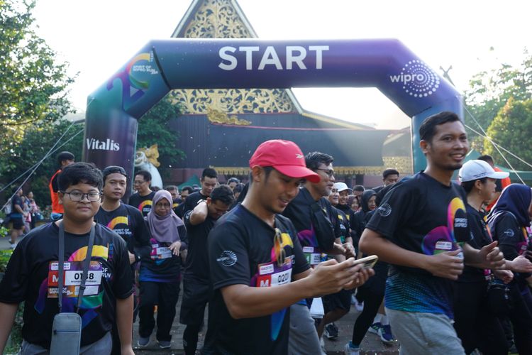 Race photo from WIPRO RUN 2025 - Vitalis Unza 20th Anniversary