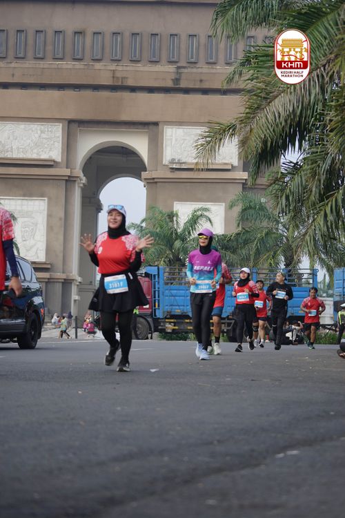 Race photo from Kediri Half Marathon 2025