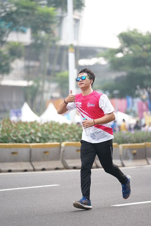 Race photo from Smartfren Run 2024 Vibes