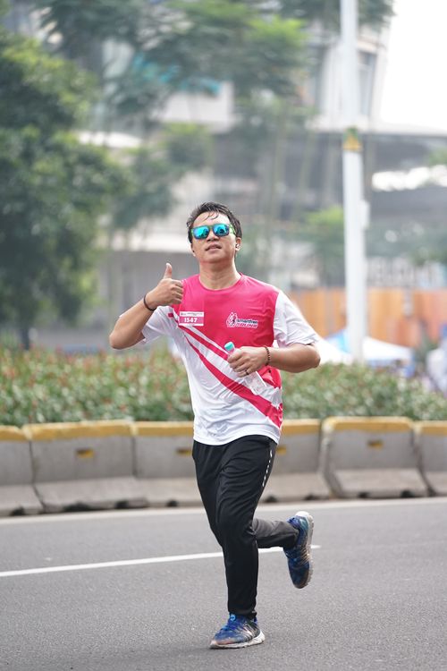 Race photo from Smartfren Run 2024 Vibes