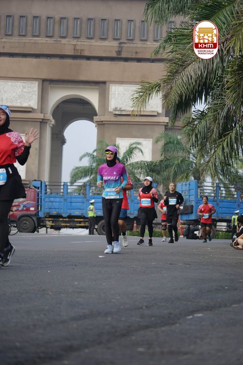 Race photo from Kediri Half Marathon 2025