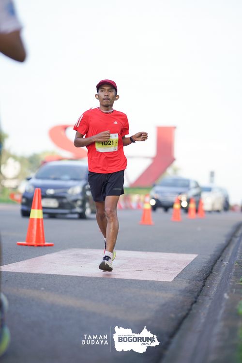 Race photo from Taman Budaya x BOGORUN 2025