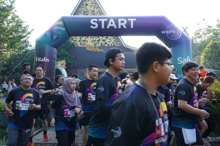 Race photo from WIPRO RUN 2025 - Vitalis Unza 20th Anniversary