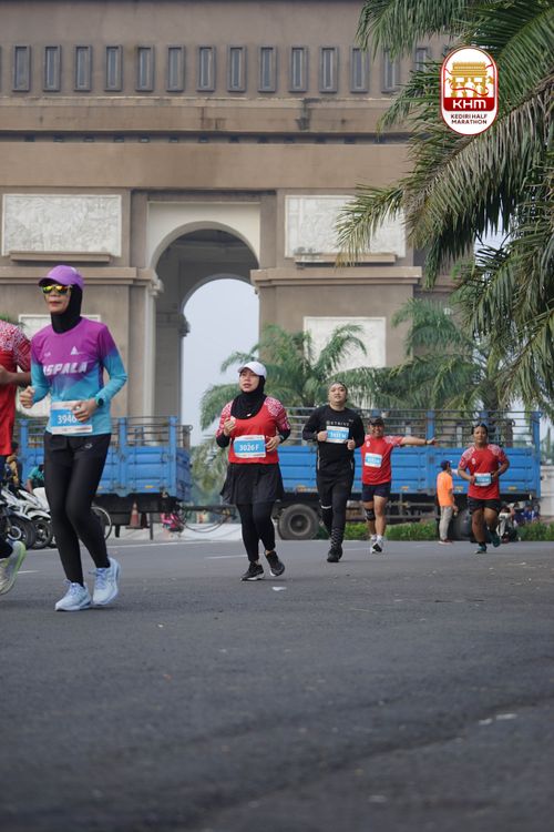Race photo from Kediri Half Marathon 2025