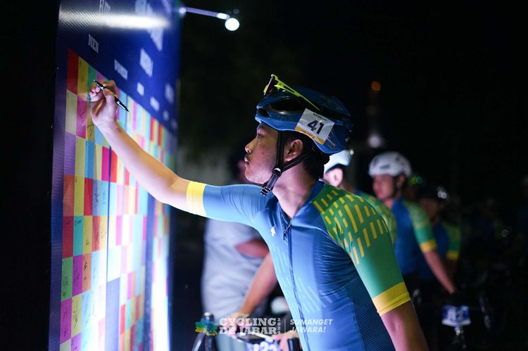 Race photo from Cycling de Jabar 2024