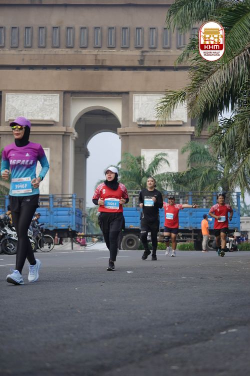 Race photo from Kediri Half Marathon 2025