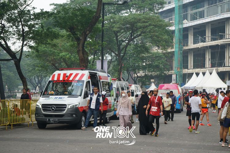 Race photo from ONE RUN 10 K