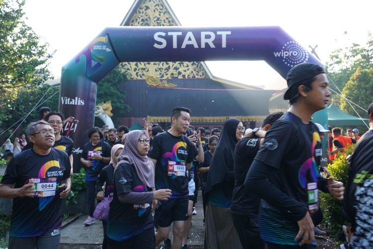 Race photo from WIPRO RUN 2025 - Vitalis Unza 20th Anniversary