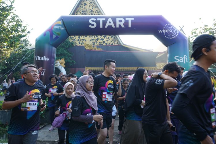 Race photo from WIPRO RUN 2025 - Vitalis Unza 20th Anniversary