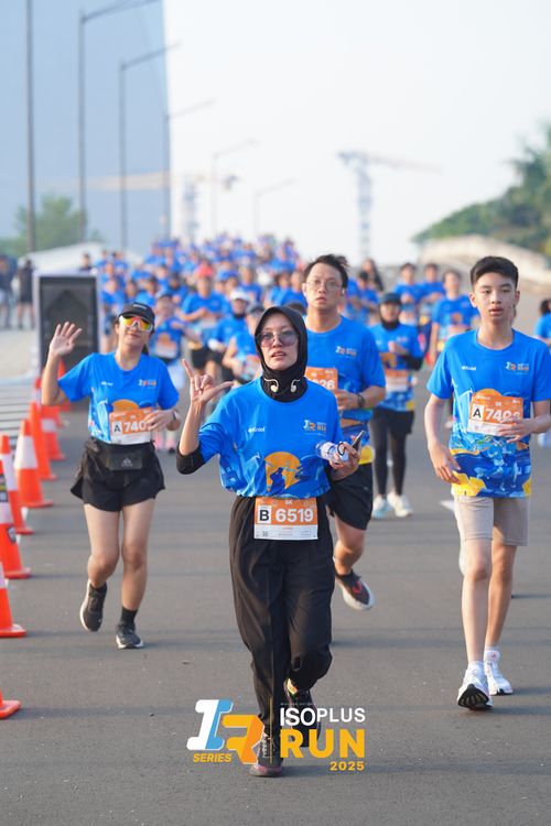 Race photo from ISOPLUS RUN 2025 - JAKARTA